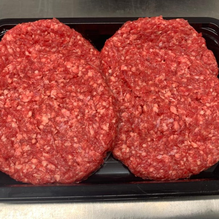 4 6oz Steak Burgers