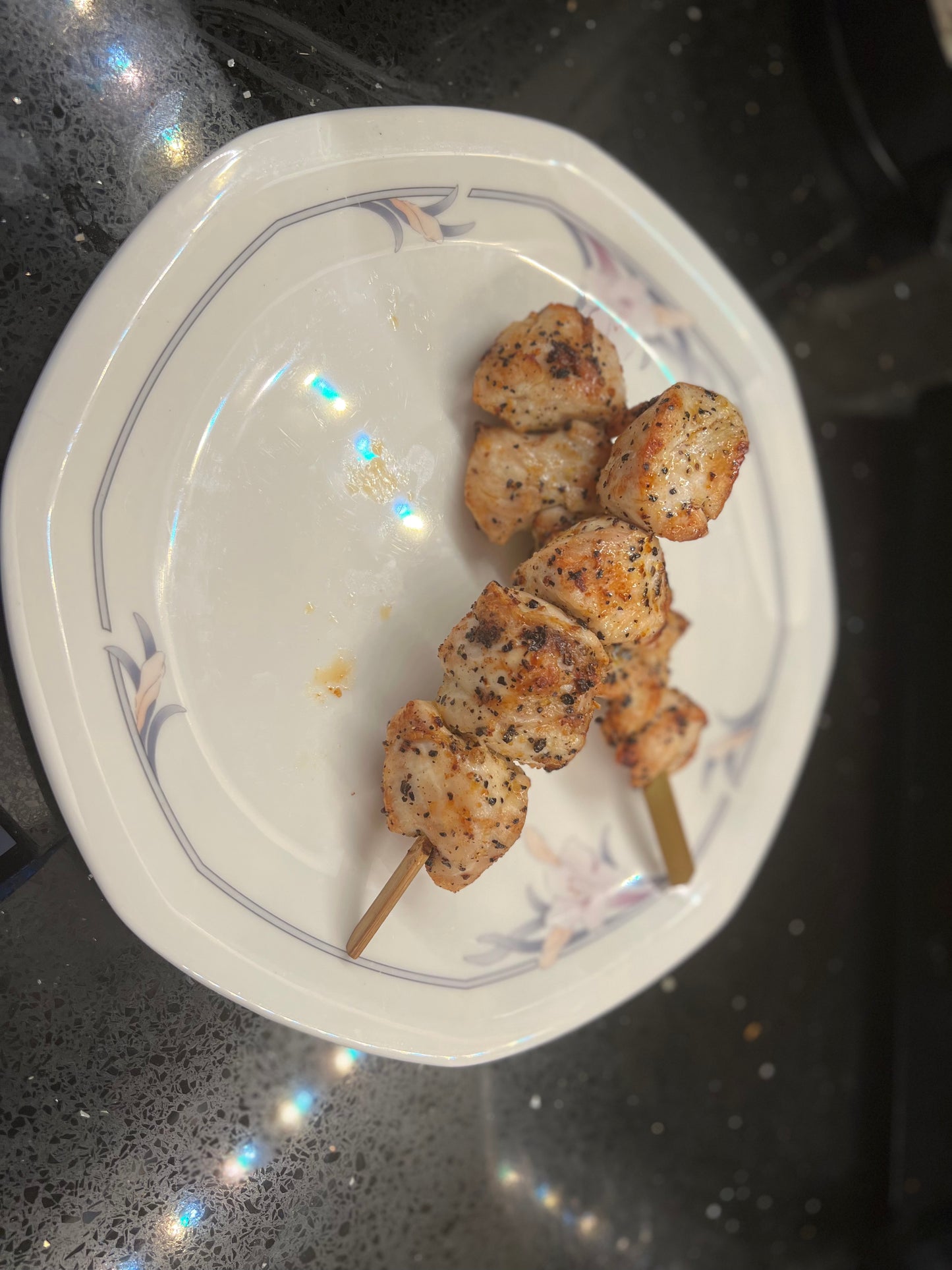 Black Truffle kebabs