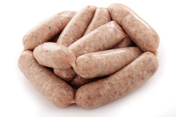 12 pork sausages